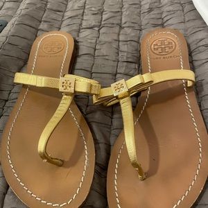 Gold Tory Burch Sandals